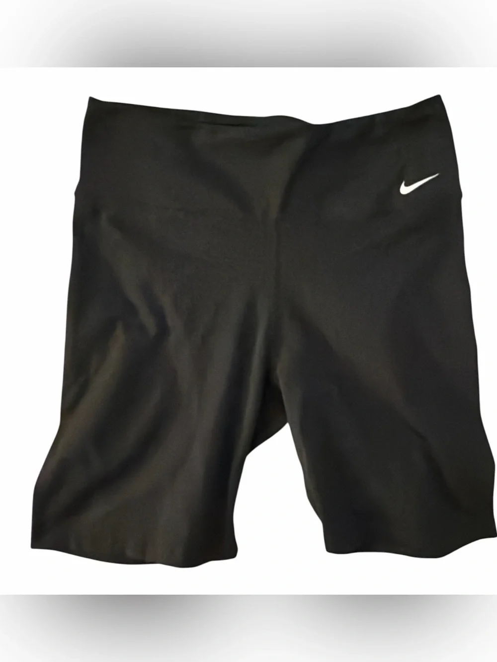 Nike Black Womens High-Rise Bike Shorts